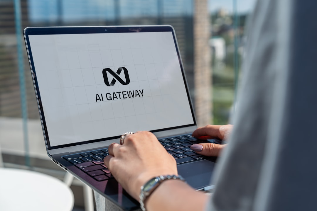 【ChatGPT】エンタープライズ機能強化！ビジネス活用最前線を解説 - User working on a computer with AI technology software