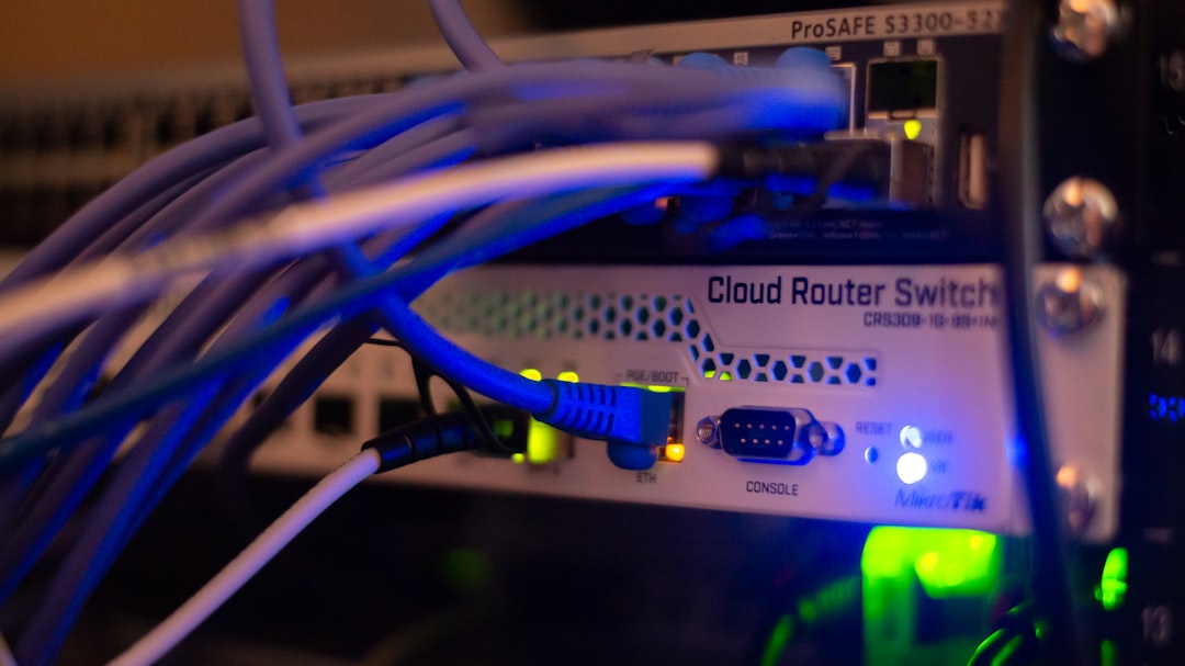 【Cursor】セルフホスト環境対応!AIエージェントの実行を自社インフラへ - Computer Networking Equipment with Ethernet Cables connected