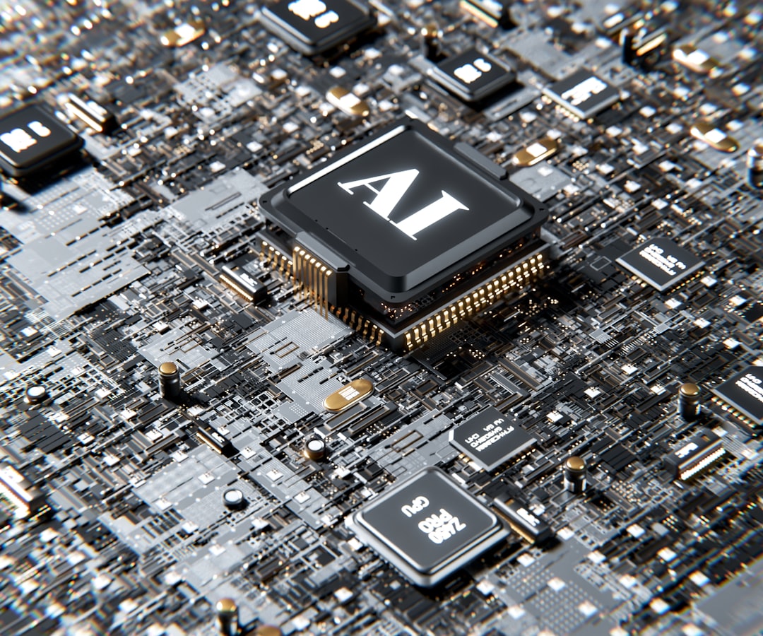 【Cursor】Projects機能リリース！AIエージェントによる自律開発の全貌 - 3D render of AI and GPU processors