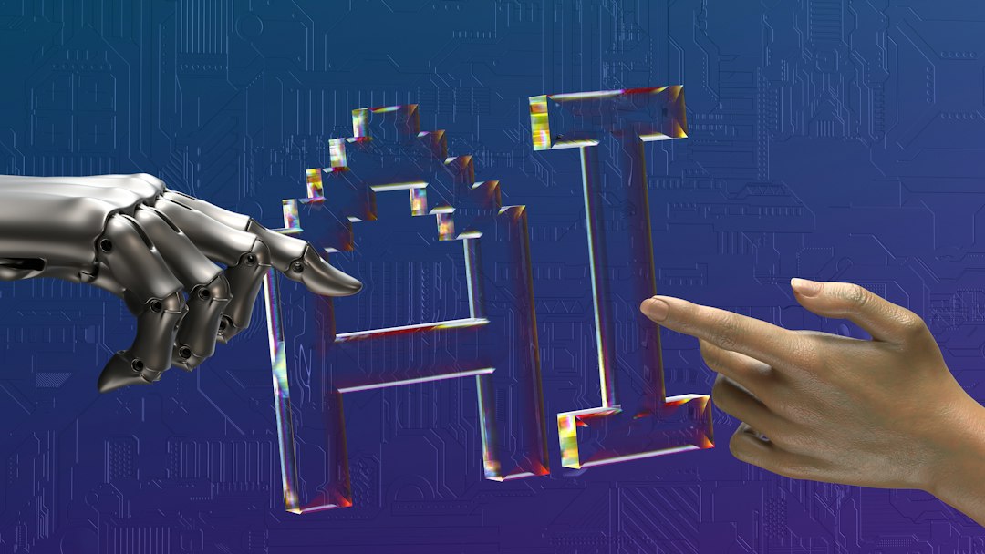 【Kiro】最新アップデートでWorkflows機能が登場!AIエージェントが自律的にタスクを完遂 - robot and human hands reaching toward ai text
